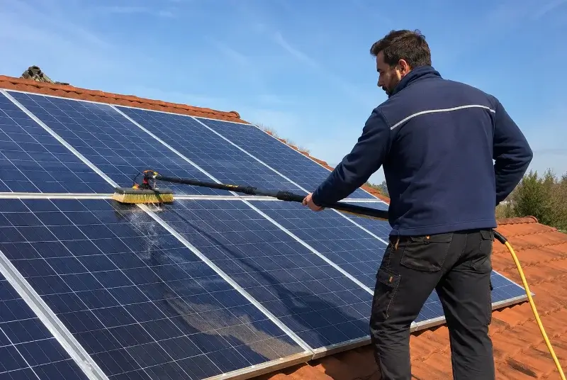 Nettoyage et entretien de panneaux solaires à Sainte-Eulalie-en-Born
